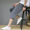 Мужские брюки шорты летние тонкие моды капризов повседневная спортивные бриджи