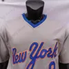 Montreal Expos Jersey Gary Carter Parche del Salón de la Fama 1982 Saludo azul al servicio Gris Naranja Verde Blanco Expos Mesh Pinstripe Player Fans