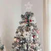 クリスマスツリースタートッパー中空アートファイブアートスター飾りホリデー新年の祭りの装飾ギフト用品Y1130