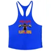 Homens Plus Tees Pólo Workout Sports Marca Ginásio Mens Voltar Top Colete Músculo Moda Sem Mangas Stringer Roupas Bodybuilding Singlets Fitnes