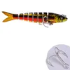 Consegna DHL 10 colori 9 cm 7 g Esche da pesca per basso Richiamo di pesci d'acqua dolce Swimbait Ingranaggi ad affondamento lento Richiamo realistico Glide Bait Tackle Kit