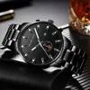 Men Watch Top Luxury Brand GOLDENHOUR Casual Business Quartz Mens Watches Waterproof Chronograph Male Clock Relogio Masculino 210517