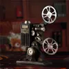 Dekoratif Retro Nostaljik Projektör Modeli Süsler Yaratıcı Pogny Sahne Pencere Ekran İç Yumuşak Süs Heykel 210727