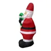 1,2 m inflable Santa Claus luz inflable decoración de Navidad jardín juguetes inflables juguetes al aire libre decoración del hogar 211012