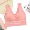 Gilet sportivo Reggiseno da yoga con cinturino largo per fitness Morbido e traspirante Allenamento in palestra Abbigliamento sportivo Corsa Allenamento Muliti Colros Abbigliamento di taglia libera