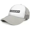 Kenworth W900 Mechanics Mechanics Drive Drav Muds Mens and Women Регулируемые дальнобойщики дизайнер Meshcap Cool персонализированный классический бейсбол7892685