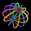 Decoración de fiesta Fluorescencia Luz Colorida Glow Sticks Pulseras Collares Neón Para Boda Festivo Concierto Vocal Concierto Hogar Suministros
