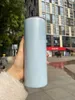 Gobelet à changement de couleur UV Sublimation 20 oz tasse droite en acier inoxydable bouteille d'eau isolation tasse à café A02