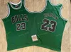 M & N Vintage Chlcago Micheal #23 Swingman Mesh Embroidery Logos Authentic Stitched Basketball Jerseys