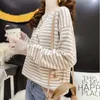 Spring Arrival Women Lady Striped Jumper Sweater Pullover Tops Sale Womens Ladies Warm Brief Sweaters 210427
