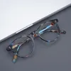 Mode Sonnenbrillen Rahmen Marke Designer Brillen Rahmen frauen Runde Brille Für Männer Retro Optische Verordnung EyewearFrame