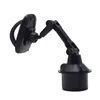 Lange arm universele 360 ​​graden verstelbare zwanenhals mobiele telefoon cup houder stand cradle auto mount