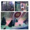 Party Decoration Rain Silk Curtain Birthday Rainbow Tassel Ribbon Laser Graduation Stage Pull Flower Wedding 2021262J