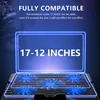 Laptop Cooling Pads RGB Gaming Cooler Adjustable Notebook Stand With 5 Fans Powerful Air Flow Pad No Screenwith Sreen Touch