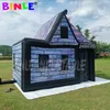 4mx4m small oxford inflatable pub,portable mobile pub bar tent for night club party decoration