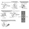 45 Derece Açı Kesme Aracı Çerçevesi Konik Kesici Kiremit Açık Açılı İnşaat Taş Kesme Makinesi Mermer Makinesi