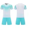 Uniforme de maillot de football vierge chemises d'équipe personnalisées avec nom et numéro de conception imprimés en short 126978