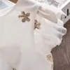 Urso líder bebê meninas casuais princesa vestidos de moda verão crianças lantejoulas vestido crianças festa de casamento vestidos roupas 210708