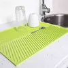 Alfombrilla rectangular de silicona para secar platos, vajilla resistente al calor de primera calidad, alfombrilla para mesa, vajilla, mantel para lavavajillas, alfombrilla para platos de cocina 210706