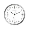 2021 Новейший дизайн 24-часового циферблата 12-дюймовые часы с металлическим каркасом Современная мода Декоративные круглые настенные часы Украшение дома Бар Исследование H3881775