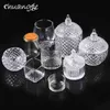 CHUANGGE DIY Candle Cup Manual Wax Glass Holder Container Homemade Making Supplies J 210702
