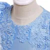 2022 Nouvel An Robe de perles Robes pour enfants Fille Vêtements pour enfants Mariage Princesse Fille Robe Adolescent Costumes de Noël 8 10 ans G1215