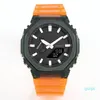 Sports Leisure Quartz 2100 Unisex Watch DZ7333 Waterproof and Shockproof World Time PU Belt Small hands can work