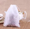 1000Pcs/Lot Tea bags Tools 9 x 10 CM Empty Scented Tea-Bags With String Heal Seal Filter Paper for Herb Loose-Tea SN3305