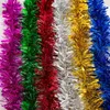 Рождественские цветные полосы свадебные гирлянды декоративные венки праздничные украшения брачные комнаты ленты детский сад танцевальная площадка rh3672