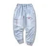 2021 New Streetwear Hip Hop Cargo Pants Men's Jeans Elastic Harun Joggers In Autumn And Spring Men Cloth X0621