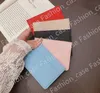 Luxury Leather Pouches Creditcard Passport Cover ID Business Card Holder Travel Credit Wallet for Unisex Purse Case Driving License Bag