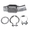 Manifold Parts Particulate Filter Car Exhaust Pipe Kits With Clamp For E81 E82 E87 E88 E90 E91 E93 N474758313