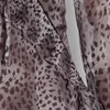 Sexy Party Mini платье для женщин V шеи с длинным рукавом высокая талия напечатанные леопардовые платья женская мода стильный 210520