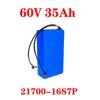 Liitokala 60V20AH 35AH 30AH 40AH Batteries PACK Bateria 67.2V Elektriska 21700 Cykel Lithiumceller Scooter 60V 1000W Ebike Batteri