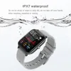 LIGE Smart Watch Men Women Smartwatch Sports Fitness Tracker IPX7 LED imperméable Écran tactile complet adapté à Android iOS4003622