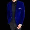 Костюм мужское платье деловое пальто пиджак мода мужская свадебная куртка Blazers повседневный костюм бархатный ауум DJ Jacketstage Homme Veste Coodies s