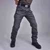Męskie spodnie Wojskowe fani Taktyczne IX7 Męskie spodnie Multi-Pocket Cargo Spodnie Four Seasons Mens Odzież G0104