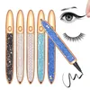 Self-adhesive Eyeliner Pen Glue-free Magnetic-free for False Eyelashes Waterproof No Blooming Eye Liner Pencil