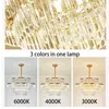 Chandeliers K9 Crystal Chandelier 6 Layer Luxury Home Pendant Lamp Indoor Lighting For Staircase Living Room Decoration