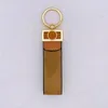 2021 Lyx Keychain High Qualtiy Chain Key Ring Holder Märke Designers Porte Clef Gift Män Kvinnor Bag Keychains SS 21102605Q