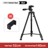 Houder Professionele Statief voor Camera Mobiele Telefoon GoPro Verstelbare Aluminium Ondersteuning Fotografie Video Studio Lighting Holder NE033