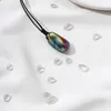 Natural white crystal electroplated polished arts rough stone pendant Reiki healing Chakra Gemstone colorful multi-shape energy