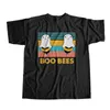 COOLMIND 100% cotton o-neck bees print unisex T shirt big size bees men tshirt cool t-shirt men tee shirt BEES30 G220223