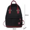 Plecak Nylon Lady Cute Girl Book Female School Bag College Student Women Kawaii Harajuku Wodoodporna Moda