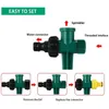 Wodakowe urządzenia 4PCS Automatyczne 360 ​​Rotacja regulowana woda z tryskaczami w wodzie ogrodowej System nawadniania z szczelnością odpornej na konstrukcję 1