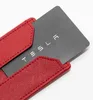 Heenvn Model3 2021 voiture porte-cartes en cuir housse de protection pour modèle 3 accessoires noir porte-clés étui sac trois