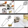 أدوات drinkware مطبخ، شريط الطعام الرئيسية جاردن 2021 الشاي infuser 304 الفولاذ المقاوم للصدأ المجال شبكة مصفاة القهوة عشبة التوابل مرشح الناشر