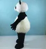 Costume de mascotte d'Halloween Big Panda de haute qualité Animal de dessin animé en peluche Personnage de thème Anime Taille adulte Carnaval de Noël Fête d'anniversaire Tenue fantaisie