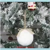 Ereignis Festliche Partei Liefert Home GARDENPARTY Dekoration 3 stücke Weihnachten Ball Merry Baum Dekor Kugeln Ornament Anhänger Hängende Ornamente Dr.