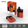 Otantik VAPMOD QD50 Tek Kullanımlık E-Sigaralar Cihaz Kiti 5000 Puffs 850 mAh Şarj Edilebilir Pil 12 ML Tedbir Örgü Bobin Kartuşu Pod Stick Vape A57